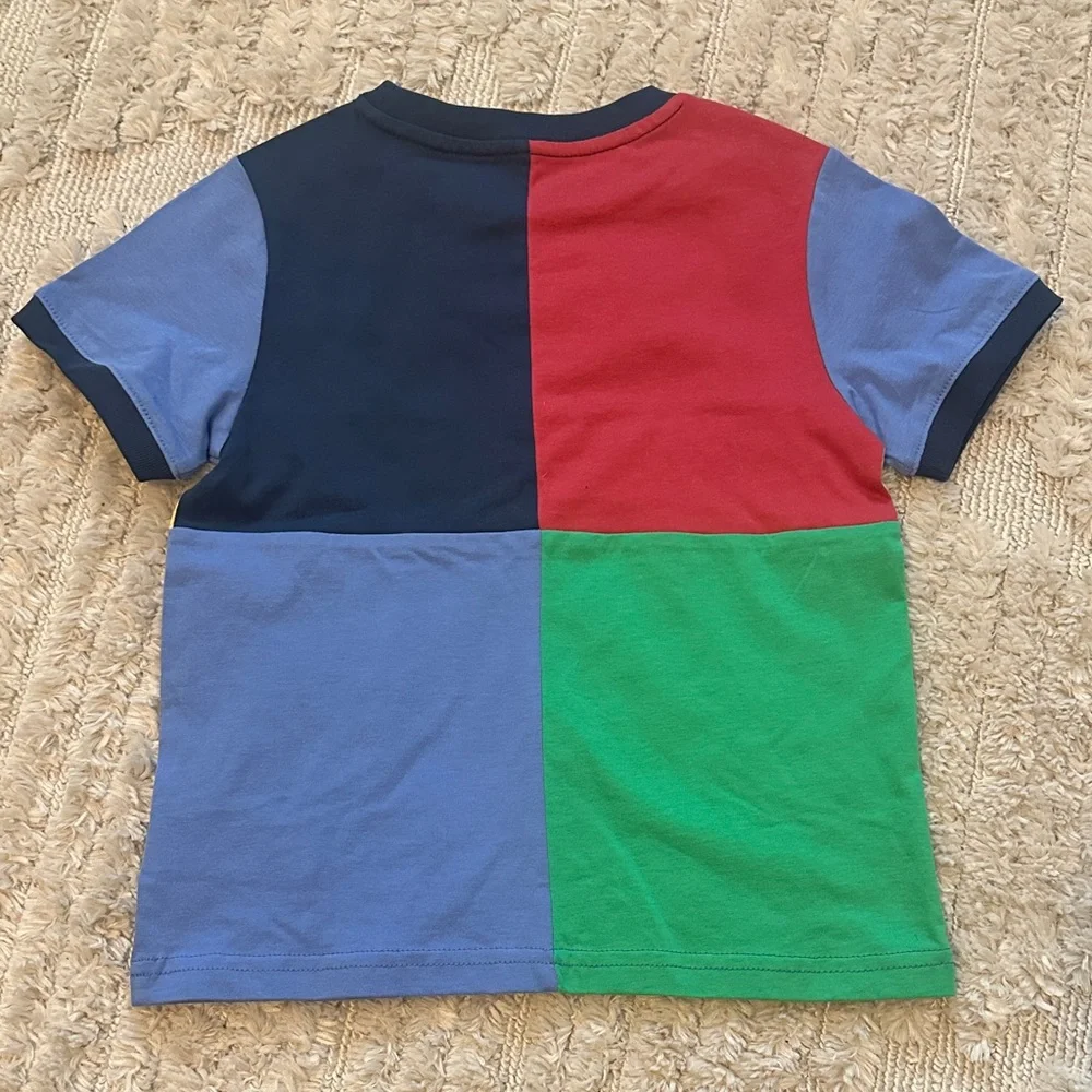 Polo by Ralph Lauren Kids Multicolor Block Tee- NWOT - Picture 3 of 3